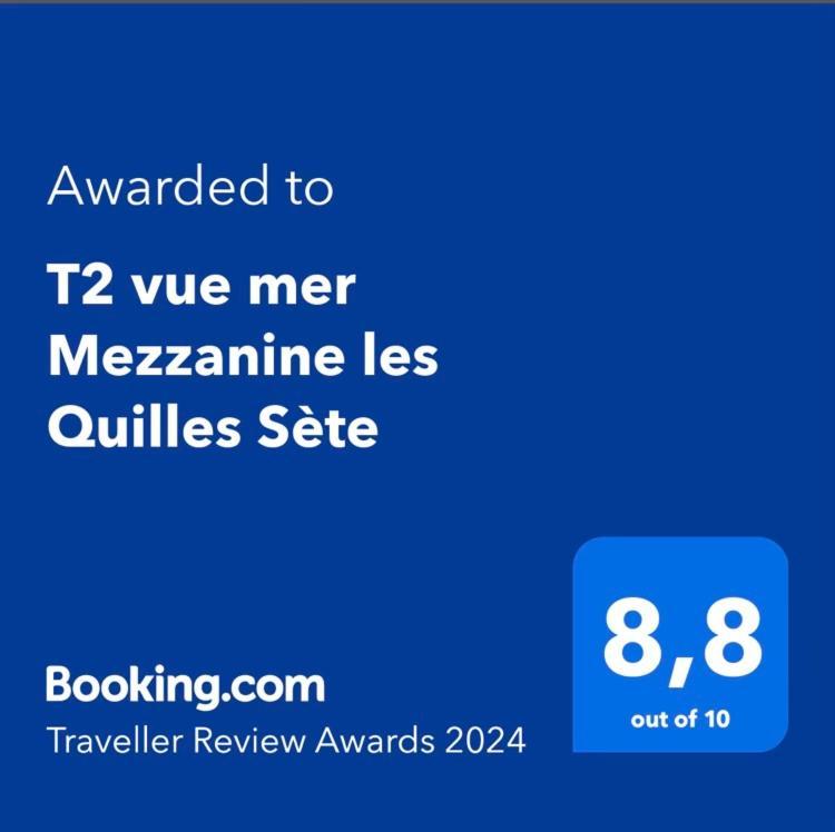T2 Vue Mer Mezzanine Les Quilles Сет Екстериор снимка